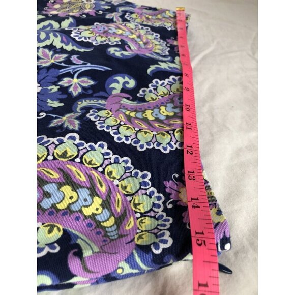 Talbots Petite Floral Paisley Mini Skirt Womens 4p Retro Colorful Easter Spring - Picture 7 of 9